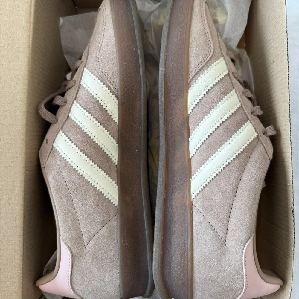Rare Adidas Gazelle Indoor - Brown Pink - Picture 1 of 5